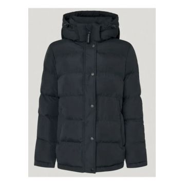 Geaca dama -  Bibi Short - iarna - negru - 100% poliester