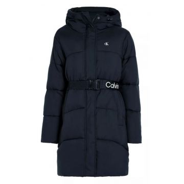 Geaca dama - Calvin Klein Jeans - Poliamida - Negru - Negru