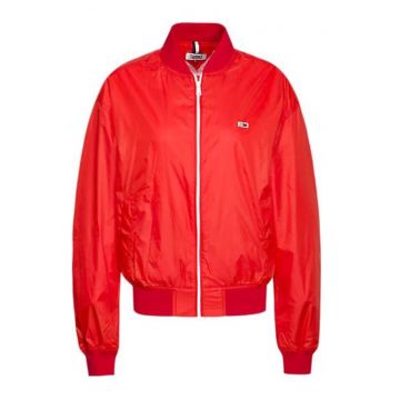 Geaca dama -  Poliester - Rosu - Portocaliu