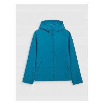 Geaca de tranzitie  turcoaz - membrana NeoDry 5000 - gluga - pentru femei
