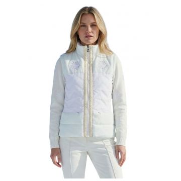 Geaca matlasata cu maneci tricotate Edimburgo