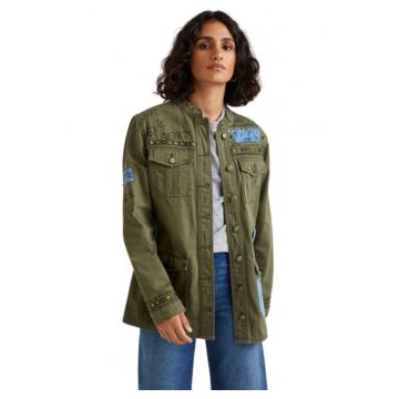 Jacheta cu petice brodate Amore