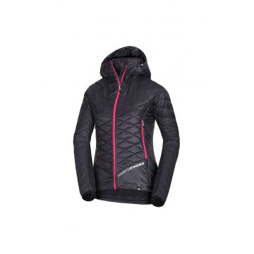 Jacheta dama softshell 10K/10K cu izolatie Primaloft®GOLD Active Opalena 1 - Negru