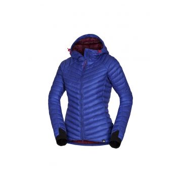 Jacheta dama trekking cu izolatie Primaloft® InsulationDown Blend Beskydy - Bleumarin