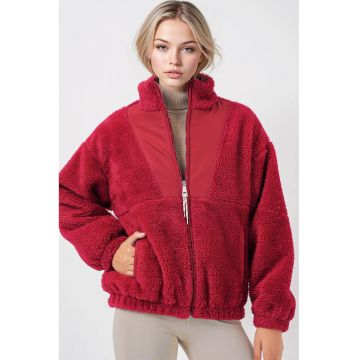 Jacheta dama -  Visiniu - Poliester