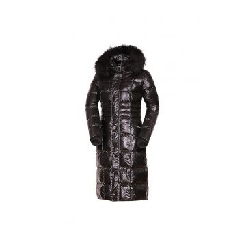 Jacheta lunga izolata termic femei Starla - Negru