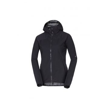 Jacheta outdoor 2L cu interior din plasa pentru femei Lesley - Negru
