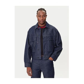 Geaca de blugi barbati  bleumarin - material denim