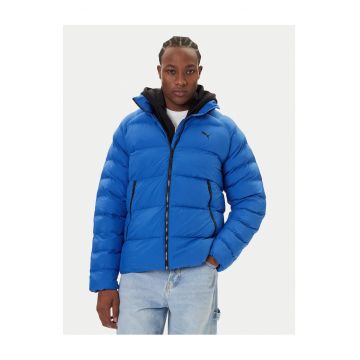 Geaca de iarna barbati -  albastru - fabricata din materiale de calitate -