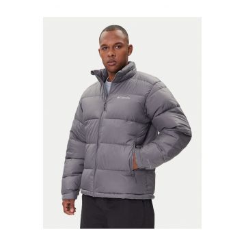 Geaca de iarna barbati  gri - material rezistent