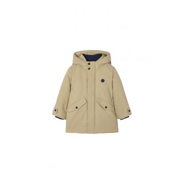 Geaca de iarna copii  bej - pentru baieti