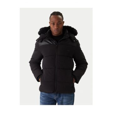 Geaca de iarna  negru - barbati