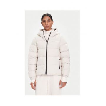 Geaca de puf dama -  alb - material sintetic -