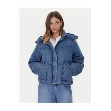 Geaca de puf dama  albastru - Albastru