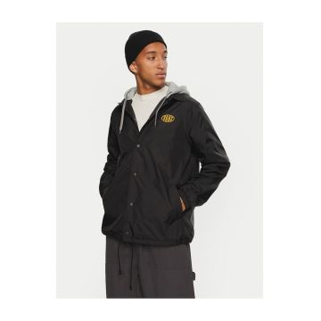 Geaca de tranzitie barbati  negru - material rezistent -