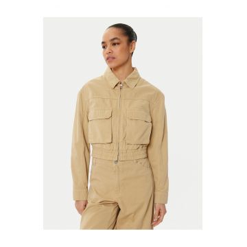 Geaca de tranzitie pentru femei  bej -