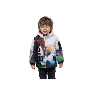 Geaca matlasata cu motiv fotbal Protagoras -