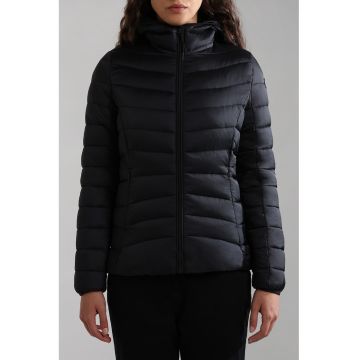 Geaca scurta si usoara cu aspect matlasat Aerons - Negru