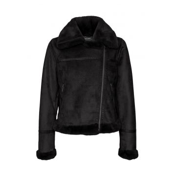 Jacheta dama -  negru - poliester -