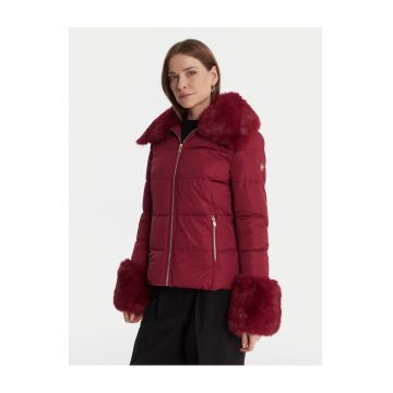 Jacheta de tranzitie pentru femei  bordo