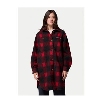 Jacheta de tranzitie pentru femei  visiniu