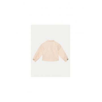 Jacheta din bumbac cu guler clasic