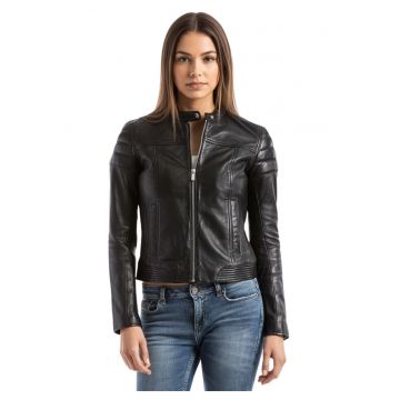 Jacheta din piele Pearl -