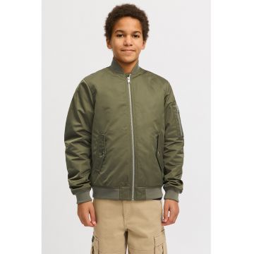 Jacheta regular fit cu buzunare - Verde masliniu