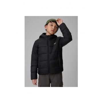 Geaca copii -  neagra - hidrofoba - pentru baieti