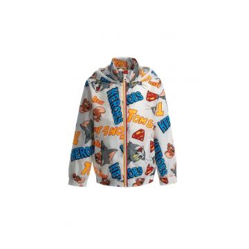 Geaca de tranzitie  multicolor