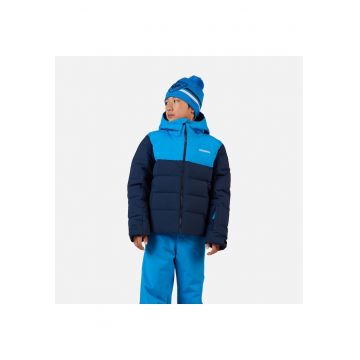 Geaca ski  BOY SIZ QUILTED JKT - albastru inchis - pentru baieti
