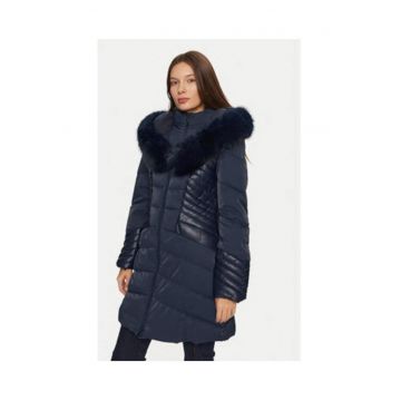 Geaca slim fit cu gluga