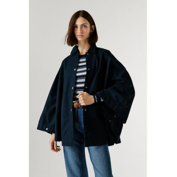 Jacheta cu capse Fawn - Bleumarin