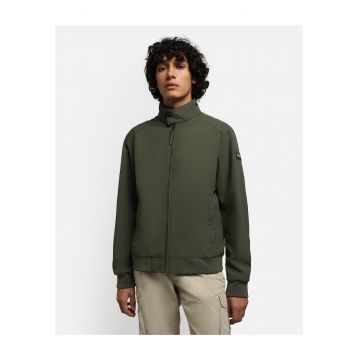 Jacheta cu fermoar si guler Agard -