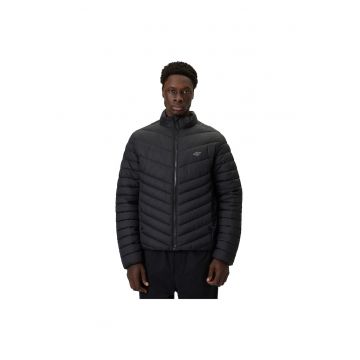 Jacheta sport barbati  neagra - izolata - usoara - hidrofoba