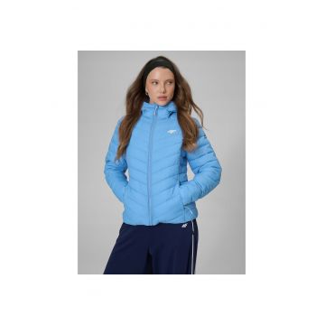 Jacheta sport dama -  puf - hidrofoba - albastru - sintetic -