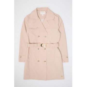 Trenci cu o curea in talie - Maro nisip