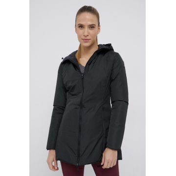 RefrigiWear geaca cu doua fete femei, culoarea verde, de tranzitie