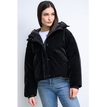 Geaca cu vatelina Florita - Negru
