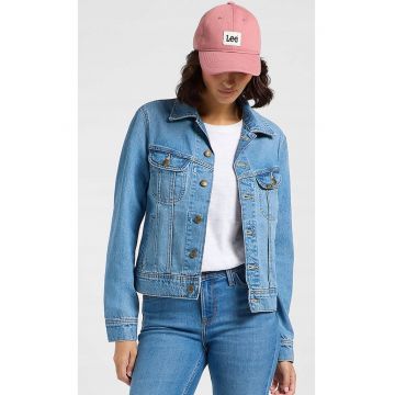 Geaca de blugi  Rider Jacket - regular fit - albastru - 100% bumbac - 2 buzunare cu clapa -