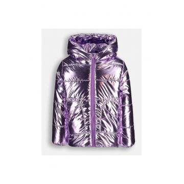 Geaca matlasata metalizata