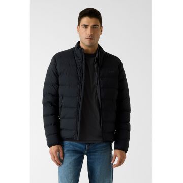 Geaca slim fit matlasata - Negru