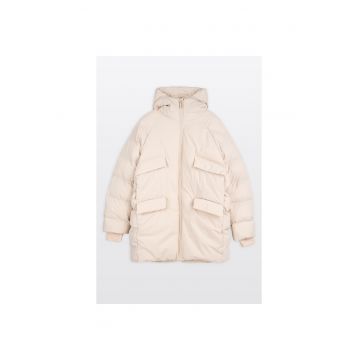 Jacheta lunga matlasata -