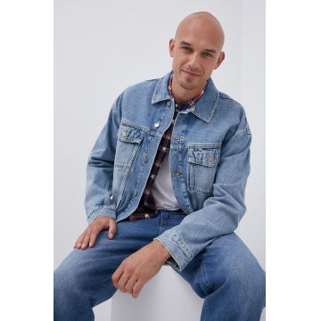 Dr. Denim Geacă jeans bărbați, de tranzitie
