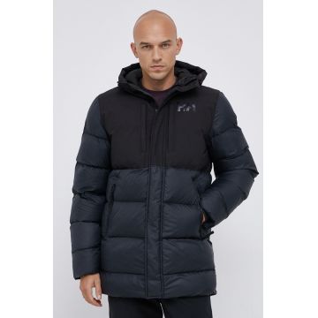 Helly Hansen geacă sport ACTIVE PUFFY LONG JACKET culoarea negru 53522