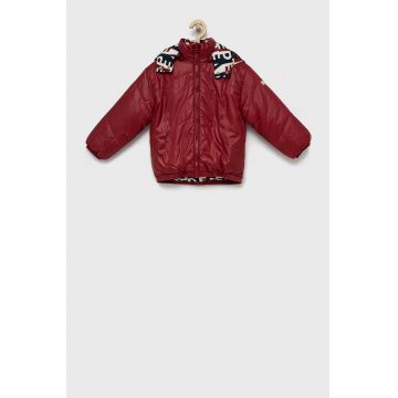 Pepe Jeans Geacă reversibila pentru copii culoarea rosu Pepe Jeans Geacă reversibila pentru copii culoarea rosu