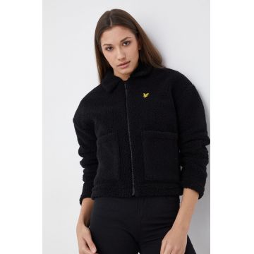 Lyle & Scott Geacă culoarea negru, de tranzitie