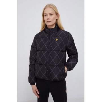 Lyle & Scott Geacă culoarea negru, de iarnă