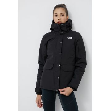 The North Face geaca culoarea negru, de iarna