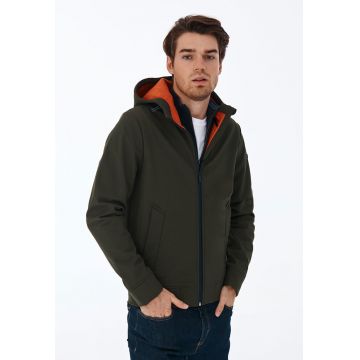 Geaca cu fermoar si captuseala de fleece Arci Geaca cu fermoar si captuseala de fleece Arci